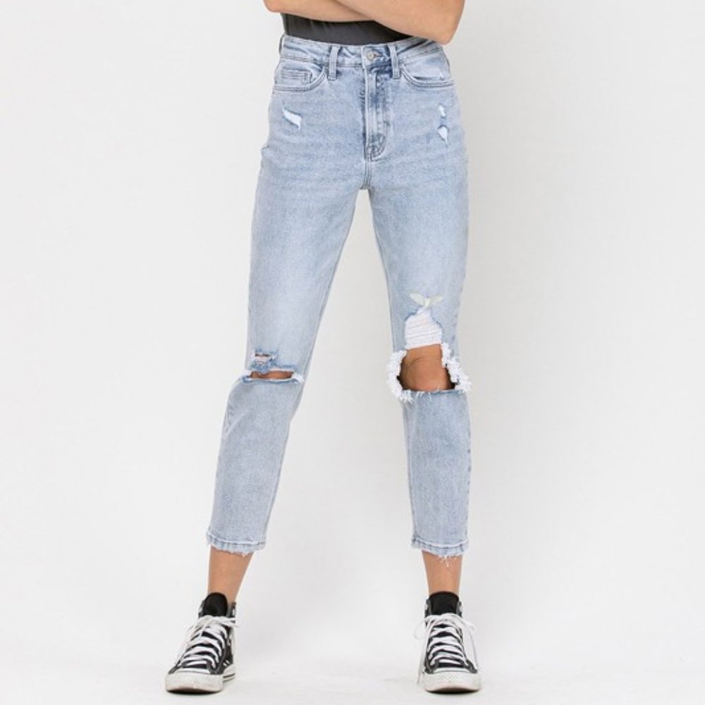 *NEW* Vervet by Flying Monkey Super High-Rise Stretch Mom Jeans